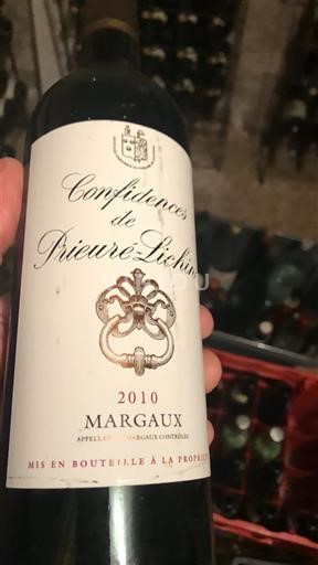 Бордо Марго Prieuré-Lichine Confidences de Prieuré-Lichine 2010