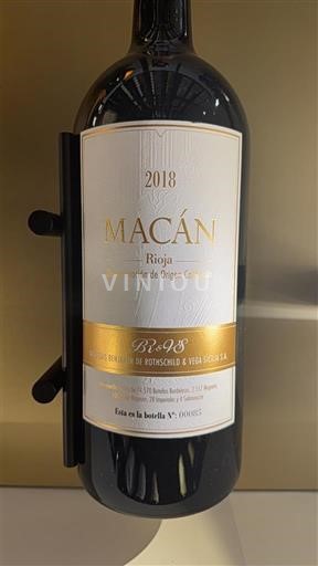 Ла-Ріоха Ріоха Bodegas Benjamin de Rothschild & Vega Sicilia Macán 2018