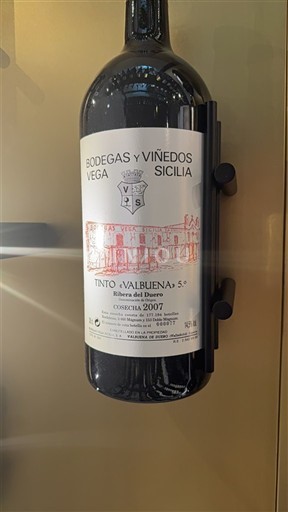 Кастилія і Леон Рибера-дель-Дуеро Vega Sicilia Valbuena 5° 2007