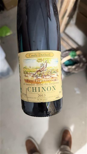 Луарська долина Шинон Couly-Dutheil Les Gravières d'Amador Abbé de Turpenay 2013