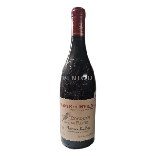 Valle del Ródano Châteauneuf-du-Pape. Bosquet des Papes Chante le Merle 2018