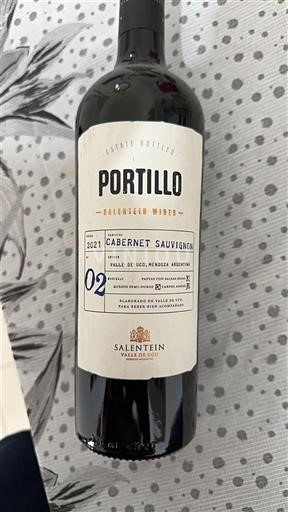 Мендоса Уко долина Portillo Cabernet Sauvignon 2021