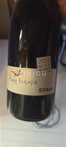 Лангедок та Руссійон Паї д'Ок Terre Eulalie Syrah 2023