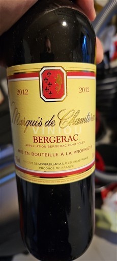 Sudoeste Bergerac Marquis de Chanteraine 2012