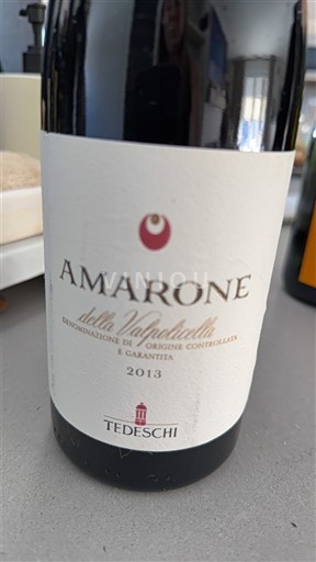 Венето Амароне делла Вальполічелла Tedeschi 2013