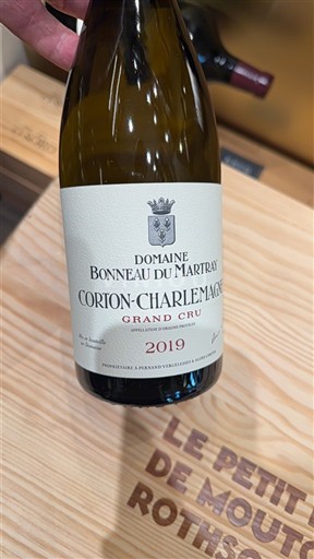 Бургундія Кортон-Шарлемань Grand Cru Domaine Bonneau du Martray 2019
