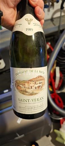 Бургундія Сен-Веран Domaine La Bâtie 1989