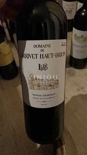 Бордо Пессак-Леоньян Domaine Larrivet Haut-Brion 2021