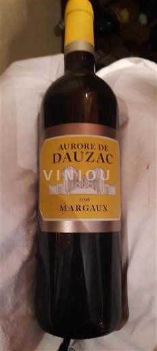 Bordeaux Margaux Dauzac Aurore de Dauzac 2016