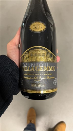 Абруццо Монтепульчано д'Абруццо Masciarelli Villa Gemma Riserva 2018