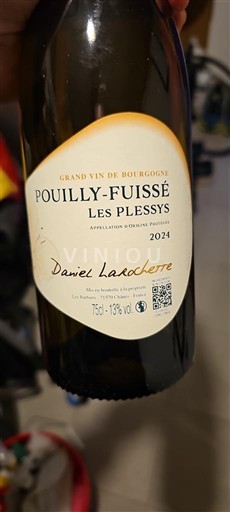 Бургундія Пуйї-Фюїсе Daniel La Rochère Les Plessys 2024