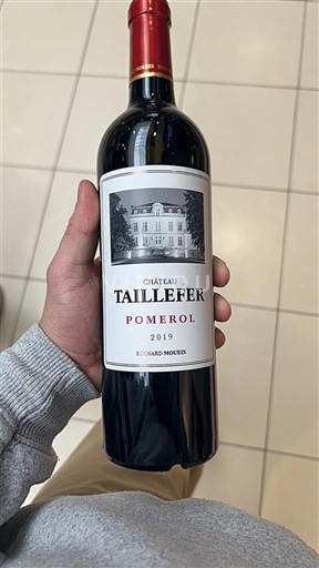 Bordeaux Pomerol Château Taillefer 2019