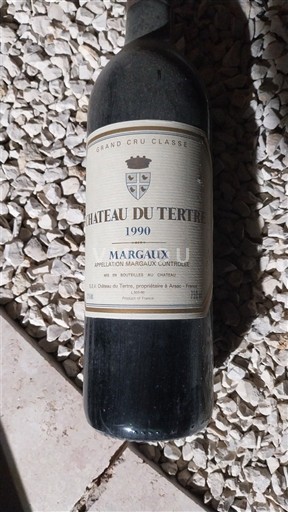 Бордо Марго Grand Cru Château Tertre 1990