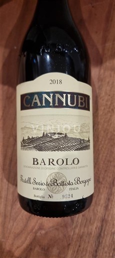 П'ємонт Бароло Fratelli Serio e Battista Borgogno Cannubi 2018