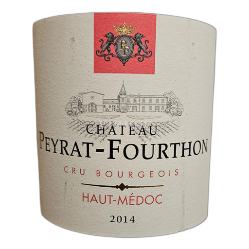 Bordeaux Haut-Médoc Château Peyrat-Fourthon 2014