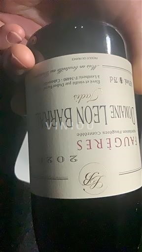 Languedoc Faugères Domaine Leon Barral Jadis 2020