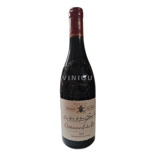 Valle del Ródano Châteauneuf-du-Pape. Domaine Bosquet des Papes La Gloire de Mon Grand-Père 2017