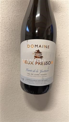 Луарська долина Вал-де-Луар Domaine Vieux Pressoir de la Guittière Без вінтажу