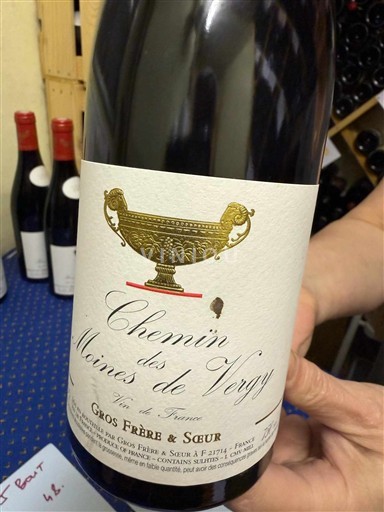 Бургундія Ешезо Grand Cru Gros Frère et Sœur Chemin des Moines de Vergy 2021