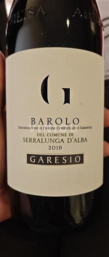 П'ємонт Бароло Garesio Serralunga d'Alba 2019