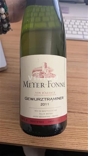 Ельзас Гевюрцтрамінер Meyer-Fonné Gewurztraminer 2011