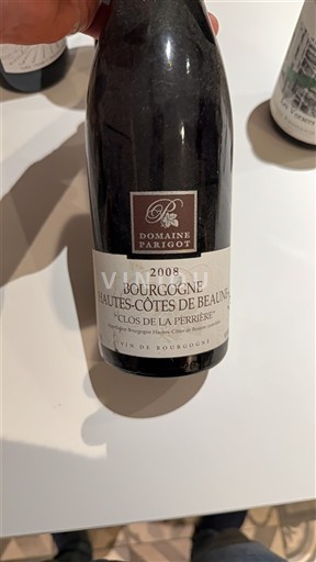 Бургундія Не вказано Domaine Parigot Clos de la Perrière 2008