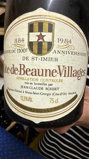 Бургундія Кот-де-Бон Віллаж Jean-Claude Boisset 1984