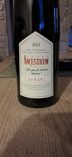 Alsasko Rulandské šedé Grand Cru Cave de Pfaffenheim Ancestrum 2023