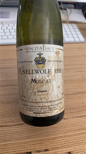 Ельзас Knellwolf Jehl Muscat 2009