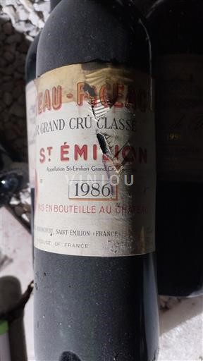 Bordeaux Saint-Émilion Grand Cru Château Figeac 1986