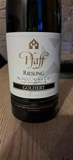 Ельзас Рислінг Grand Cru Cave de Pfaffenheim Grand cru Goldert 2021