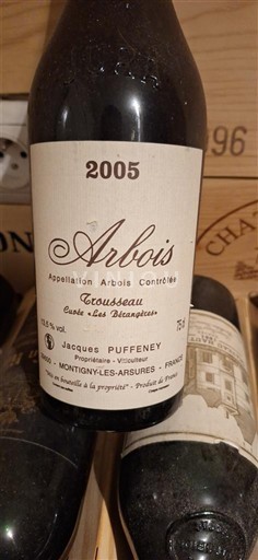 Жура Арбуа Jacques Puffeney Trousseau Les Bécasses 2005