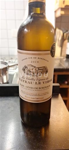 Бордо Блай-Кот-де-Бордо Château Le Virou Les Vieilles Vignes 2019