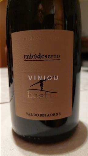 Rượu vang sủi bọt Blanc sec (mio)deserto Bastia Non millésimé Ý Vénétie Conegliano-Valdobbiadene DOC