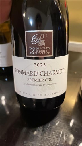 Бургундія Поммар Premier Cru Domaine Alexandre Parigot Pommard-Charmots 2023