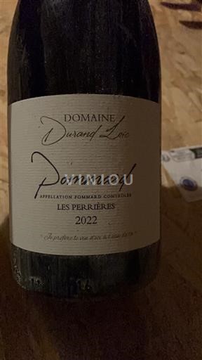 Бургундія Поммар Domaine Rand-Loic Les Perrières 2022