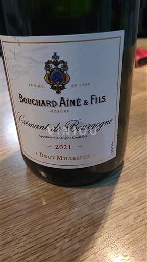 Бургундія Крémant-де-бургонь Bouchard Aîné & Fils Brut Millésimé 2021