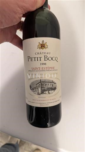 Бордо Сен-Естеф Château Petit Bocq 1998