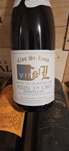 Бургундія Не вказано Premier Cru Clos St-Louis Hervelets 2012
