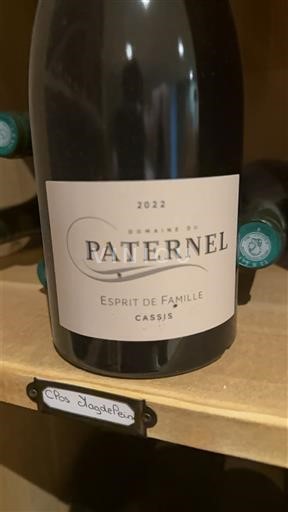 Прованс Кассі Domaine Paternel Esprit de Famille 2022