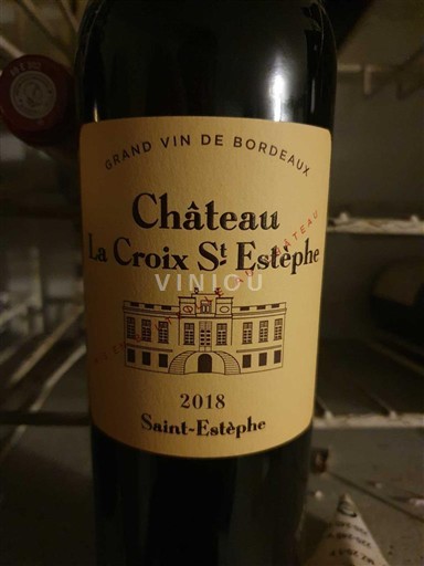 Bordeaux Saint-Estèphe Château La Croix St Estèphe 2018