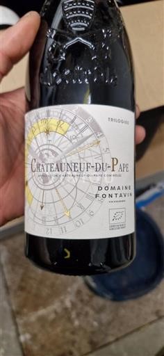 Thung lũng Rhône Châteauneuf-du-pape Domaine Fontavin Trilogis 2018