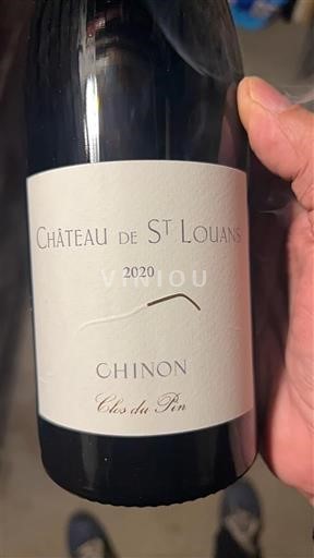 Луарська долина Шинон Château St Louans Clos du Pin 2020