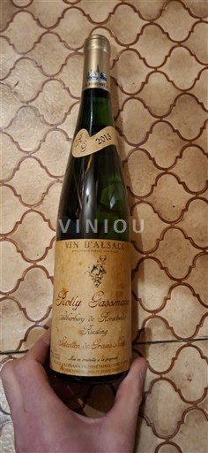 Ельзас Рислінг Sélection de Grains Nobles Rolly Gassmann Silberberg de Rorschwihr Riesling 2015