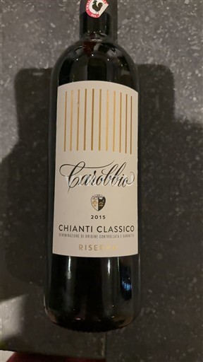 Тоскана К'янті Класико Carobbio Riserva 2015