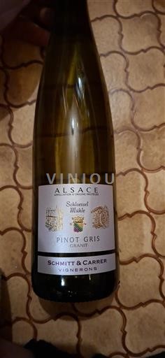 Alsasko Rulandské šedé Schmitt & Carrer Schlossreben Mühle Granit 2022