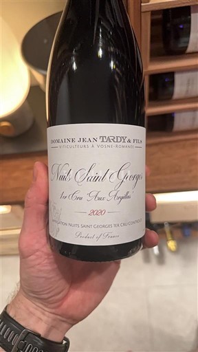 Бургундія Нюї-Сен-Жорж Premier Cru Domaine Jean Tardy & Fils Aux Argillas 2020