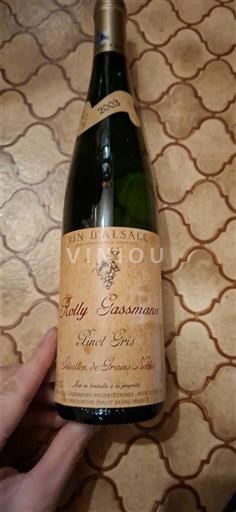 Alsasko Rulandské šedé Sélection de Grains Nobles Rolly Gassmann Sélection grain noble 2005