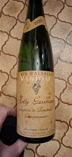 Elzas Gewurztraminer Rolly Gassmann Stegreben de Rorschwihr Gewurztraminer 2020