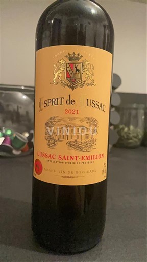 Bordeaux Lussac-Saint-Émilion Esprit de Ussac 2021